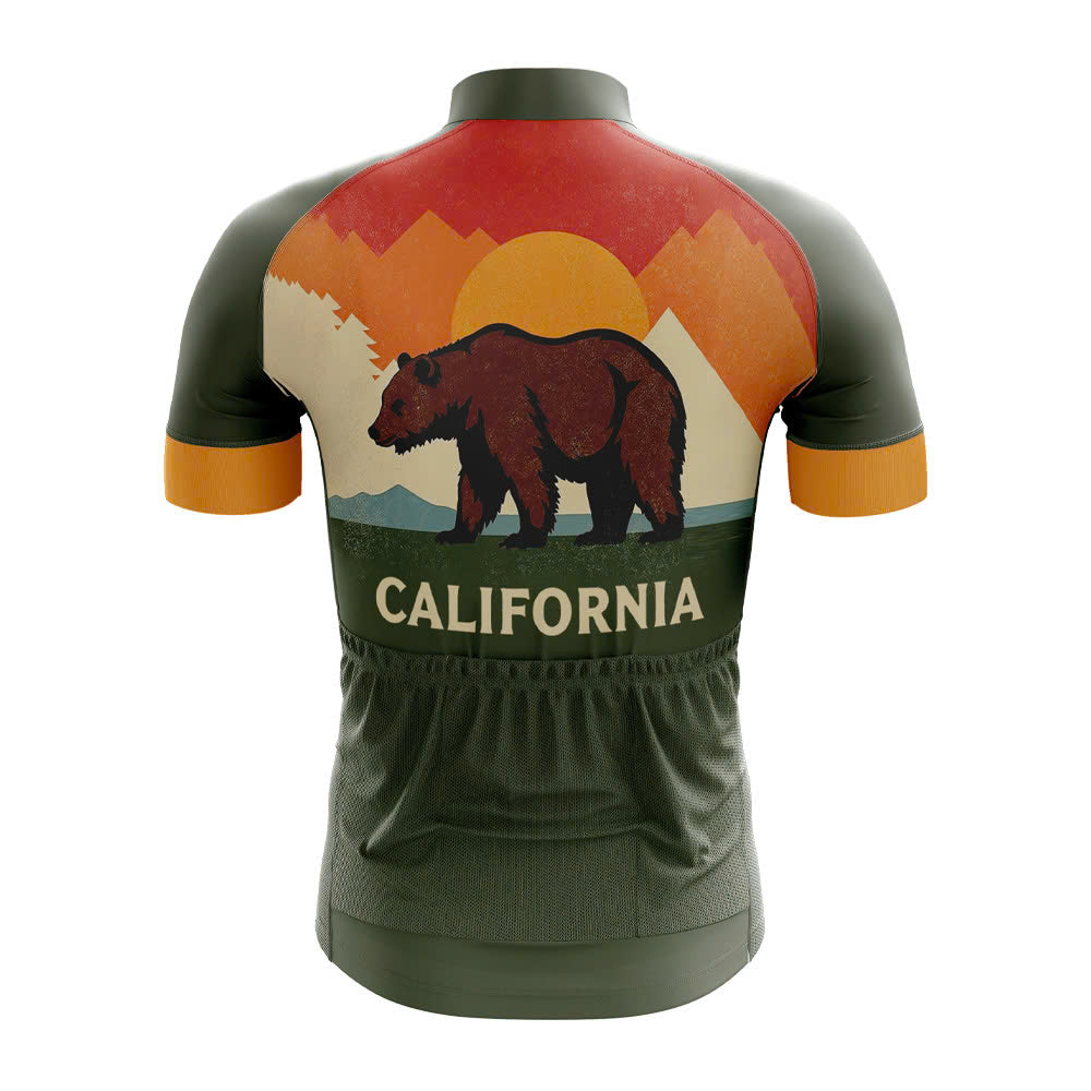 California Bear Cycling Jersey - Image 2