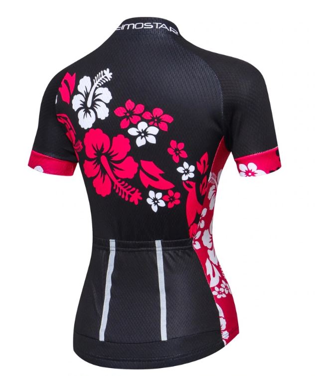 Hawaiian Hibiscus Women's Cycling Jersey - Image 2
