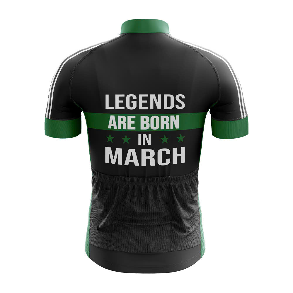 Legends Are Born in March Cycling Kit - Image 4