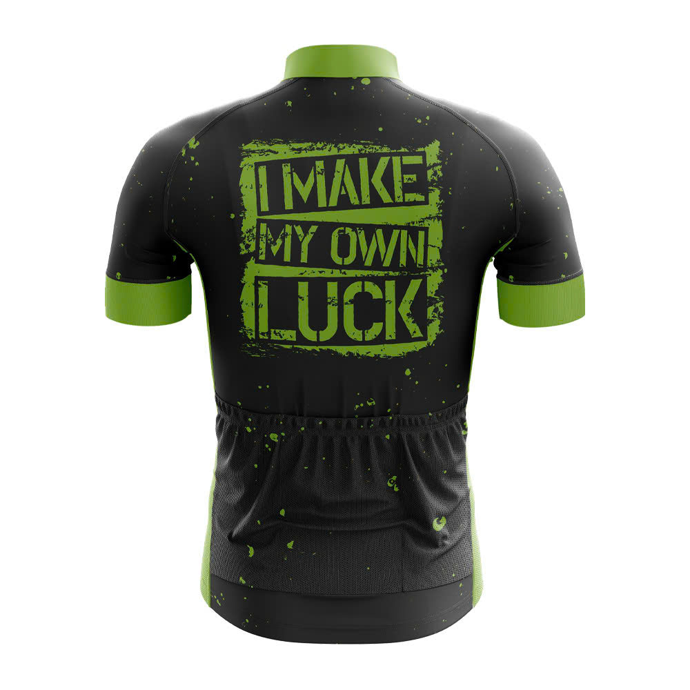 I Make My Own Luck Cycling Jersey - Image 2