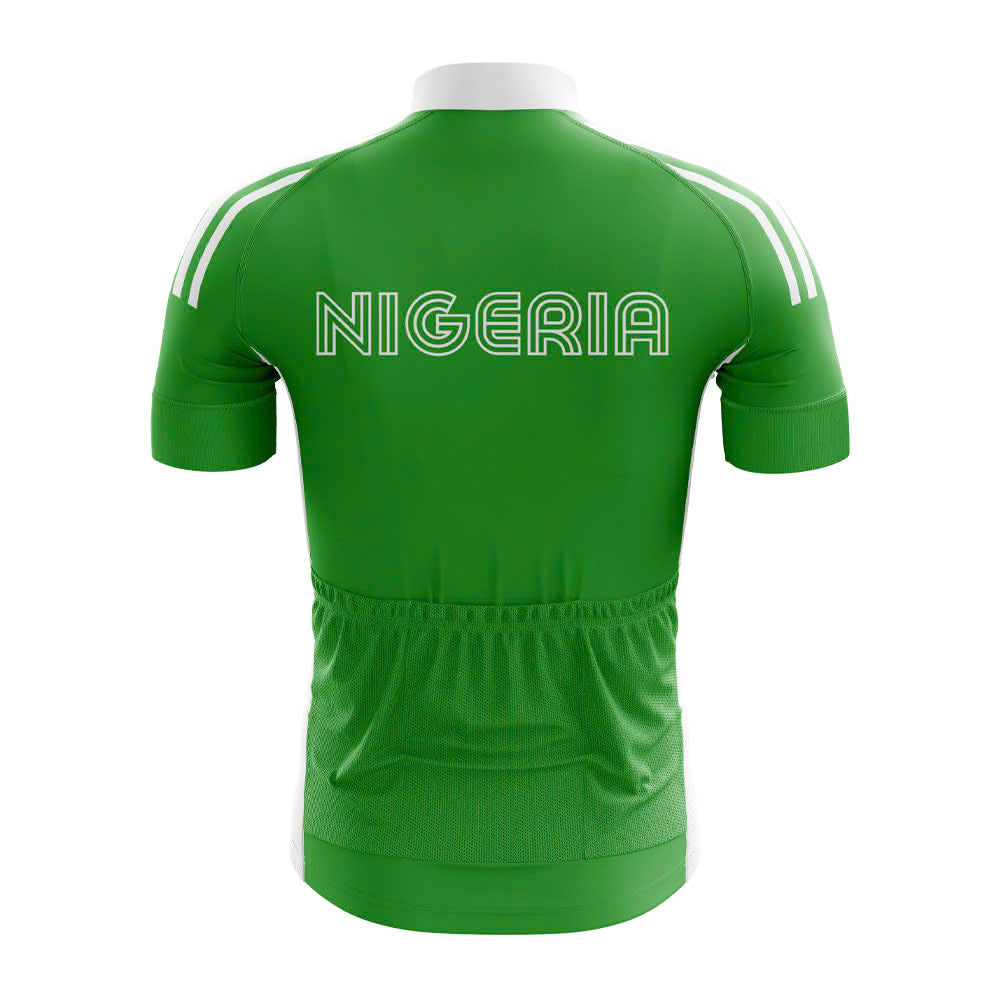 Nigeria Retro Cycling Jersey - Image 2