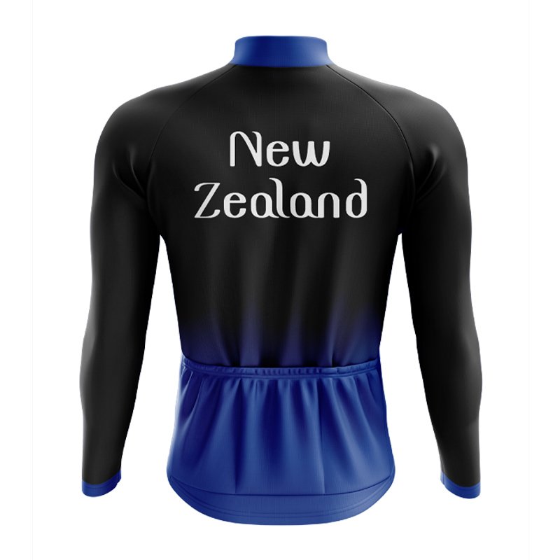 New Zealand Long Sleeve Cycling Jersey - Image 2