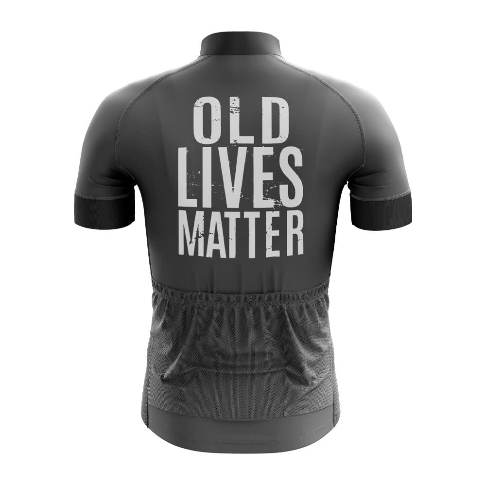 Old Lives Matter Cycling Jersey - Image 2