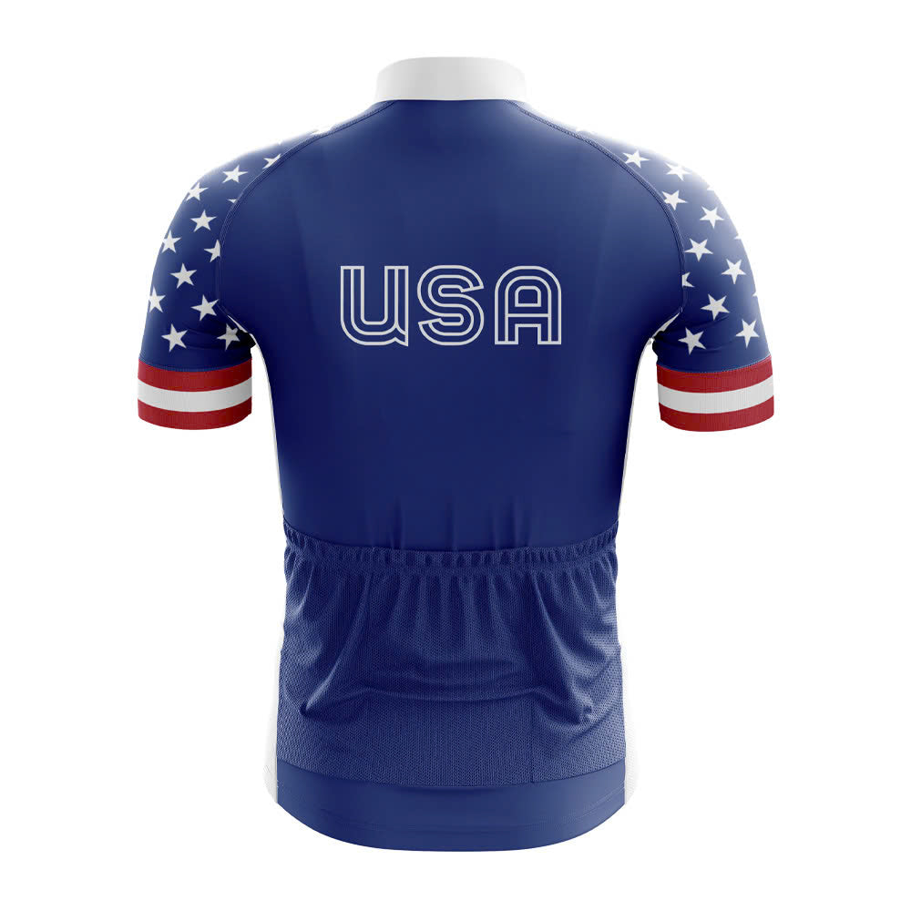 USA Retro Cycling Jersey - Image 2