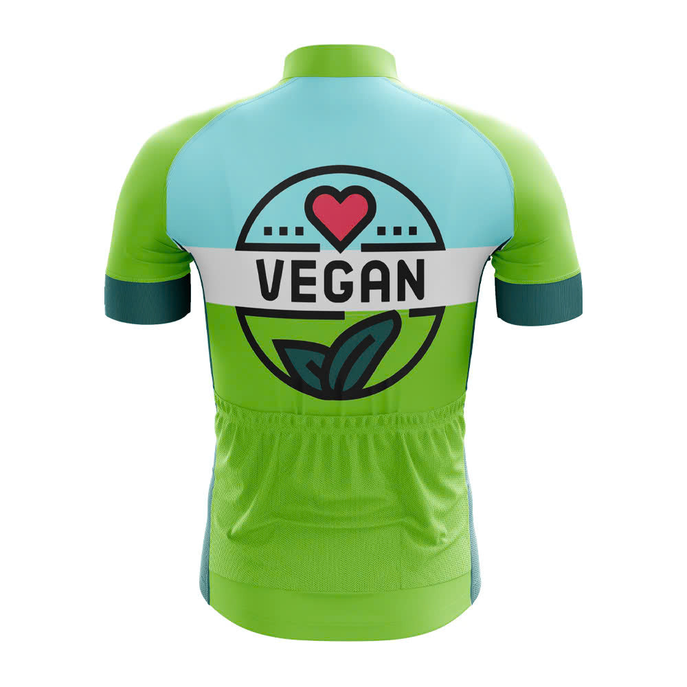 Vegan Love Cycling Jersey - Image 2